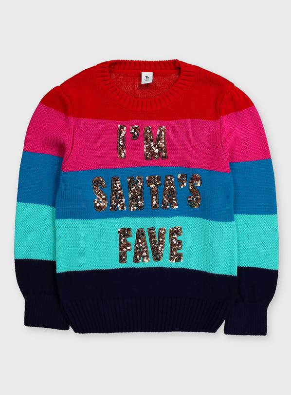 Christmas Kids Slogan Jumper 14 years